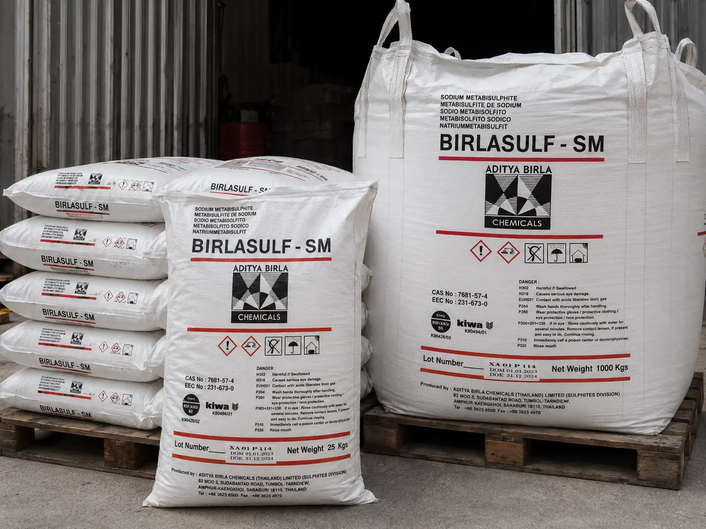 SMBS – Sodium Metabisulphite